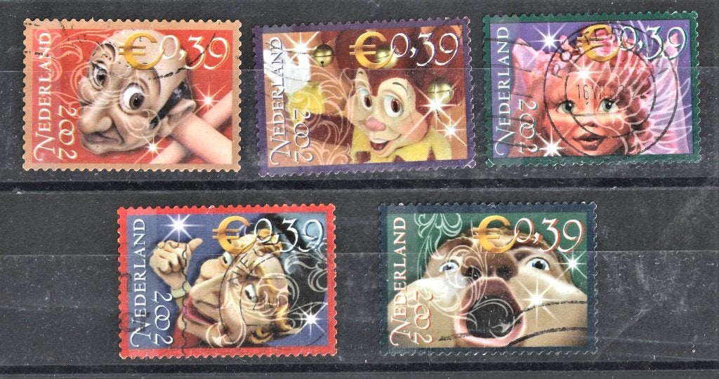 14 G --50 jaar Efteling 2002, Verzenden, Na 1940, Gestempeld