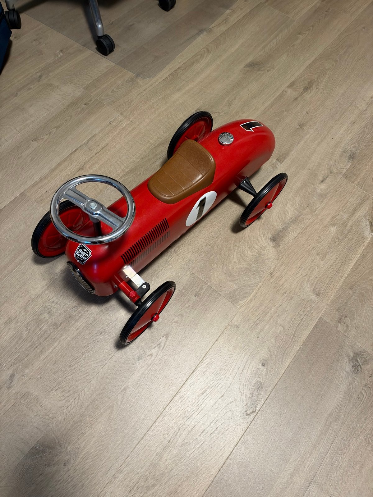 Retro Roller loopauto rood - Zo goed als nieuw, Ophalen, Zo goed als nieuw