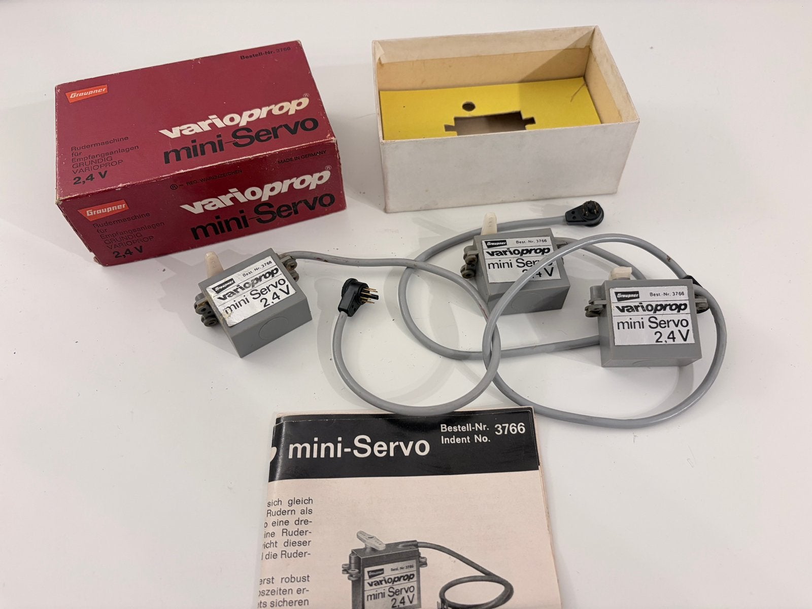 Graupner Varioprop mini servo's, Ophalen of Verzenden, Gebruikt, Overige typen