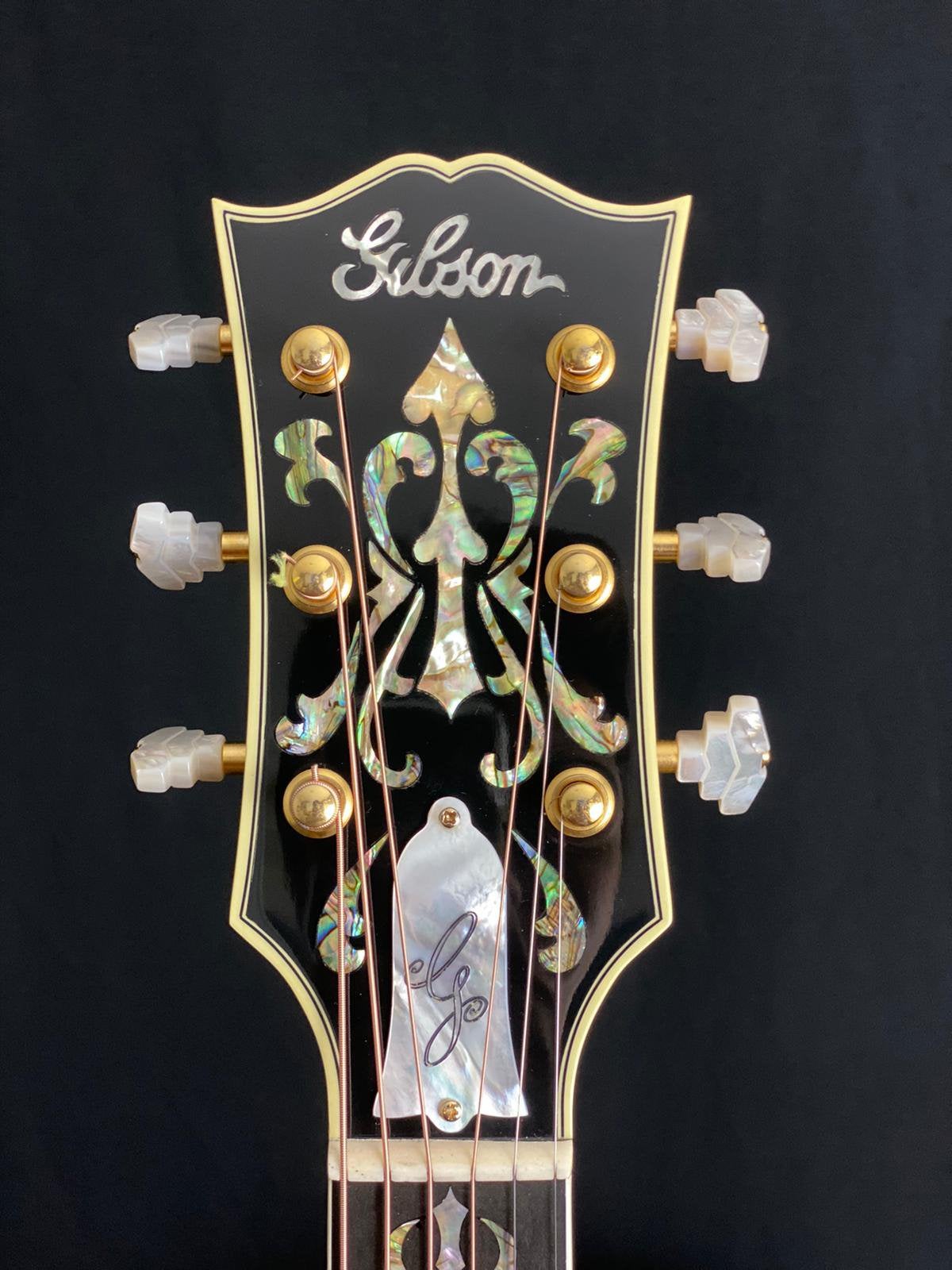 Gibson SJ-200 Custum shop exclusive, Ophalen, Zo goed als nieuw, Western- of Steelstringgitaar