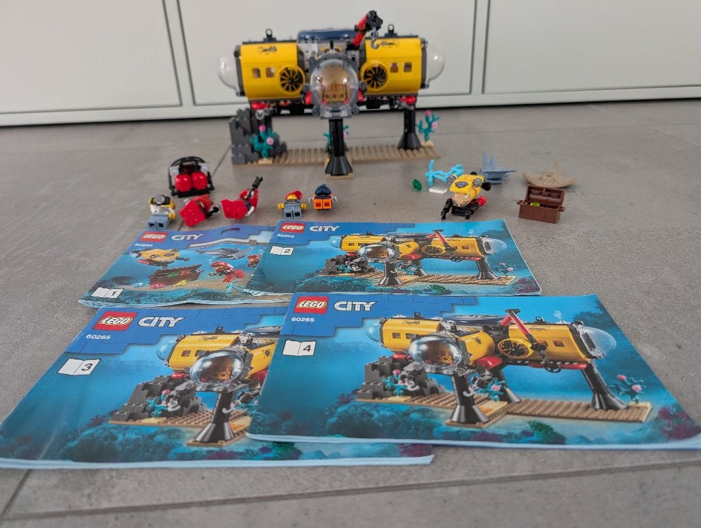 LEGO CITY 60265 - Oceaan Onderzoeksbasis, City, Lego, Compleet, Ophalen of Verzenden