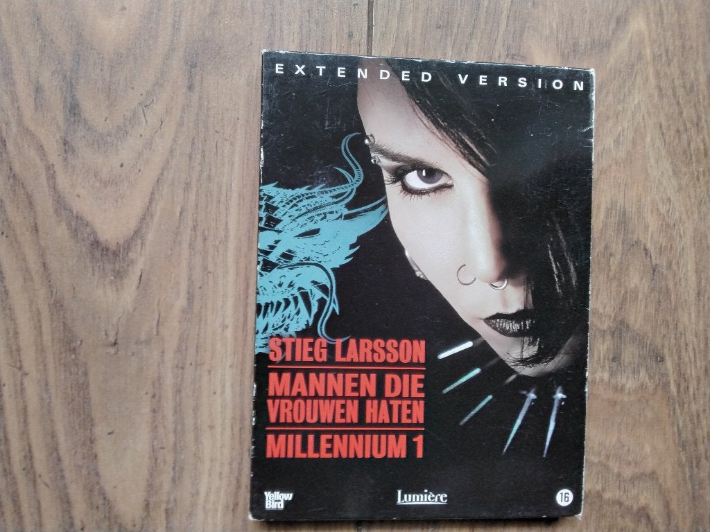 Millennium 1 mannen die vrouwen haten extended version, 2dis, Vanaf 16 jaar, Speciale editie, Nederlands, Actiethriller
