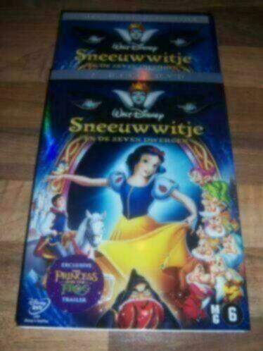 Walt Disney Sneeuwwitje + sleeve rugnr 1 nieuw (2-disc) , Tekenfilm, Verzenden, Amerikaans, Nederlands