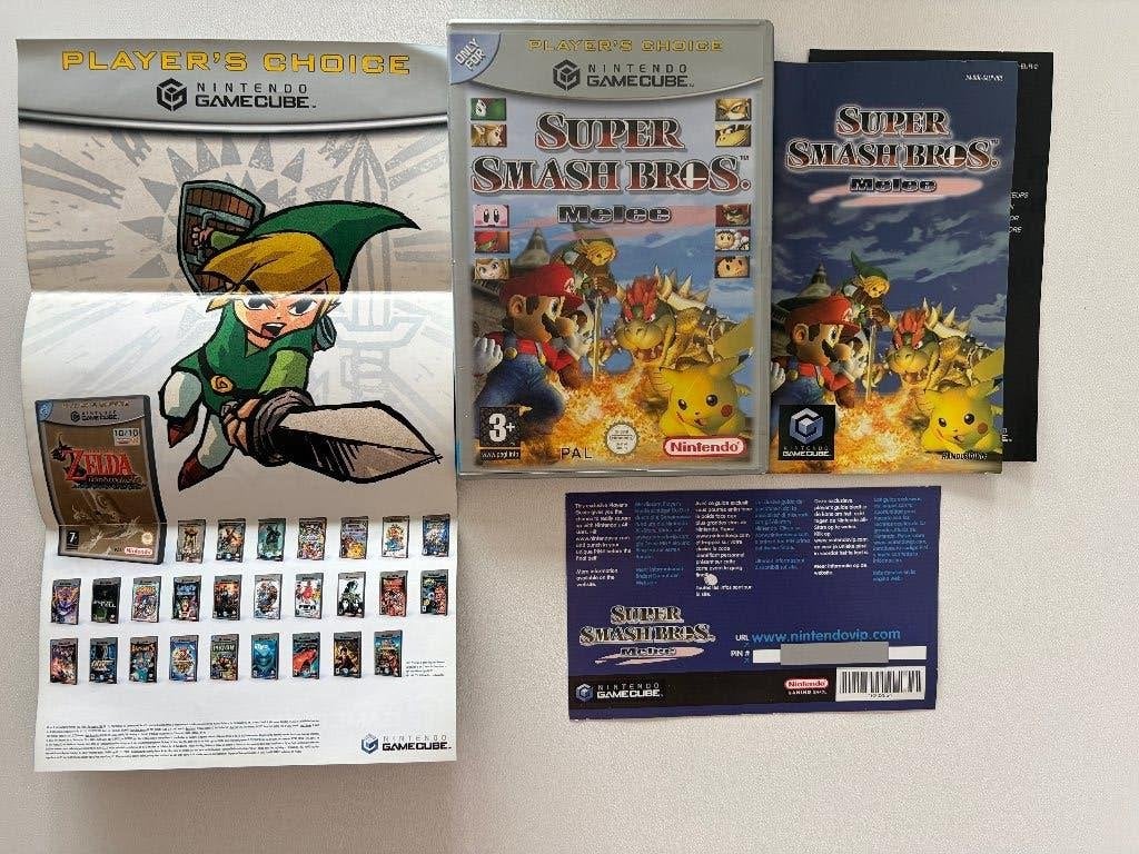 Super Smash Bros Melee GameCube PAL Compleet + Handleiding, Spelcomputers en Games, Games | Nintendo GameCube, Vechten, Ophalen of Verzenden