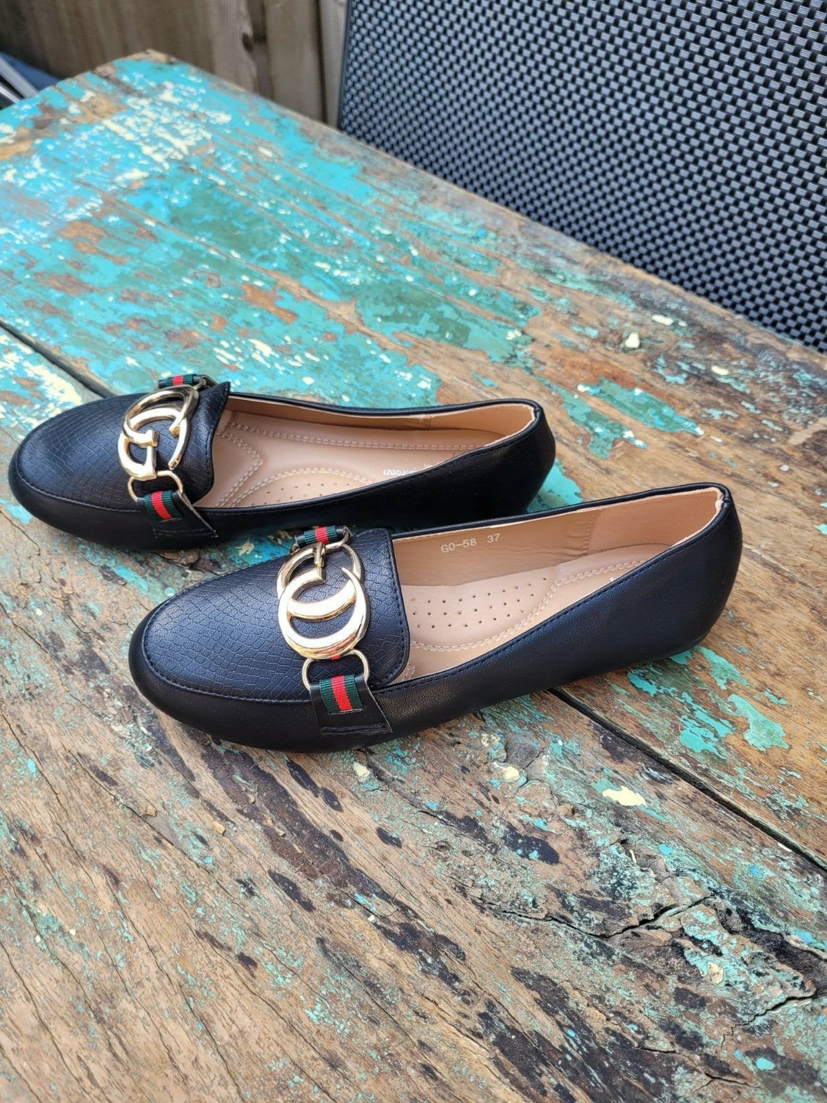 Damesschoenen loafers maat 36 of 37 zwart, Ophalen of Verzenden, Nieuw, Zwart, Instappers