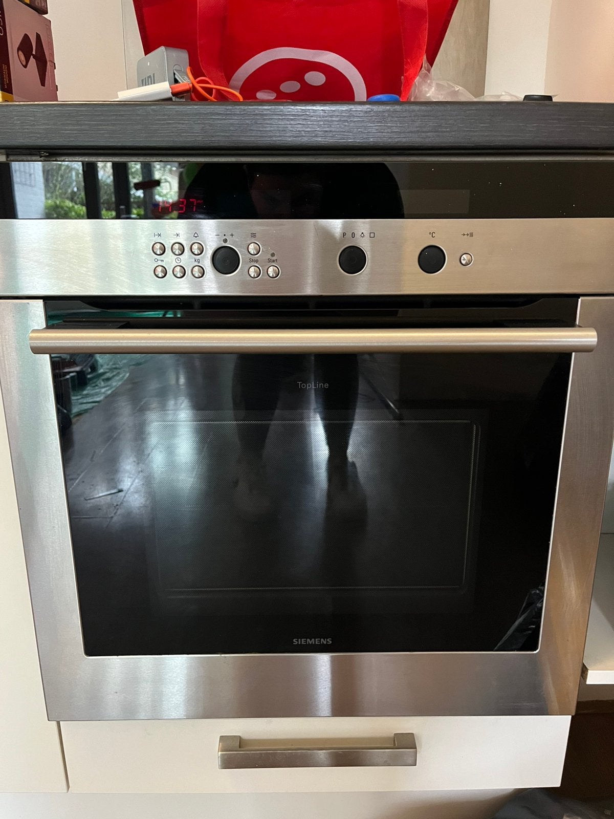 Combi-oven Siemens, Witgoed en Apparatuur, Ophalen, Gebruikt, 60 cm of meer, Siemens