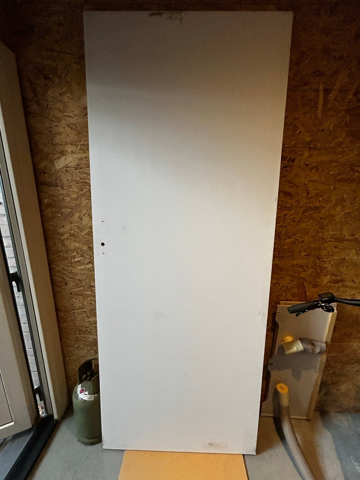 Zo goed als nieuwe volspaan binnendeur 231,5x93 cm, Doe-het-zelf en Verbouw, Ophalen, 80 tot 100 cm, 215 cm of meer, Binnendeur
