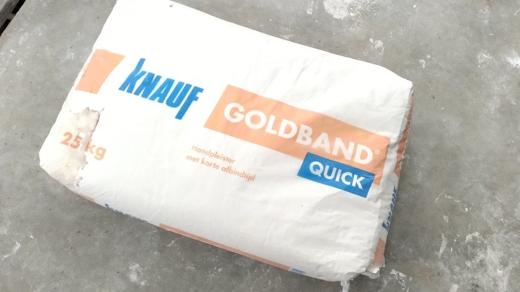 Knauf goldband quick – 25kg gipspleister (1 zak), Ophalen, Zo goed als nieuw, Overige materialen, Overige typen