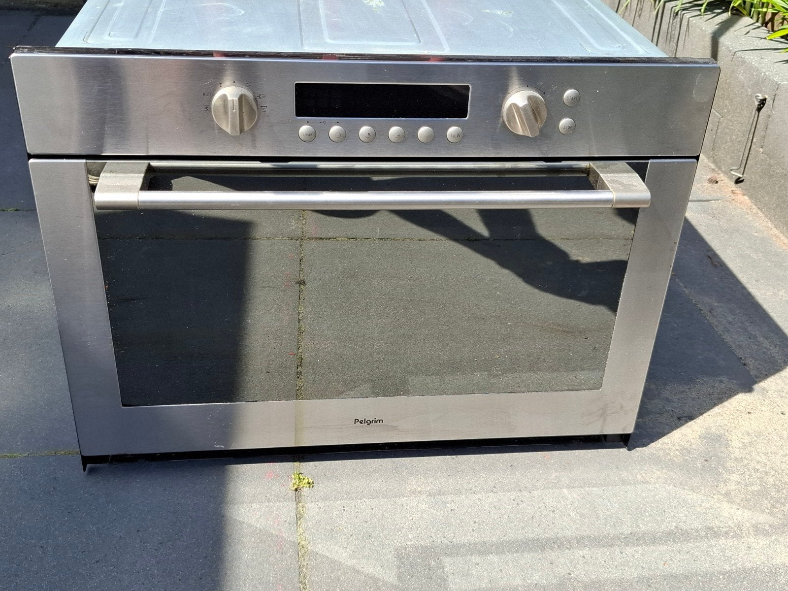 Pelgrim combimagnetronoven - goed werkend, Combimagnetron, Gebruikt, Hete lucht, Ophalen of Verzenden