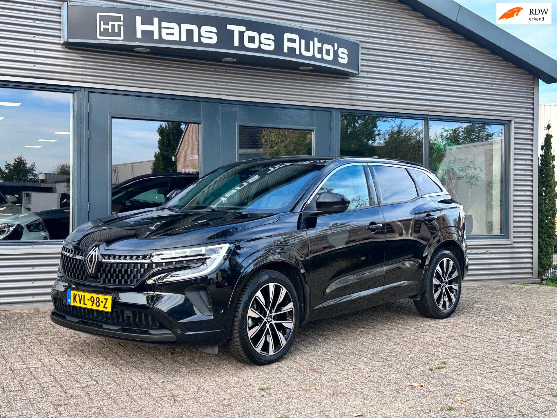 Renault AUSTRAL 1.2 E-Tech full hybrid 200pk Techno / Camera, Auto's, Dealer onderhouden, Gebruikt, 1199 cc, Leder en Stof