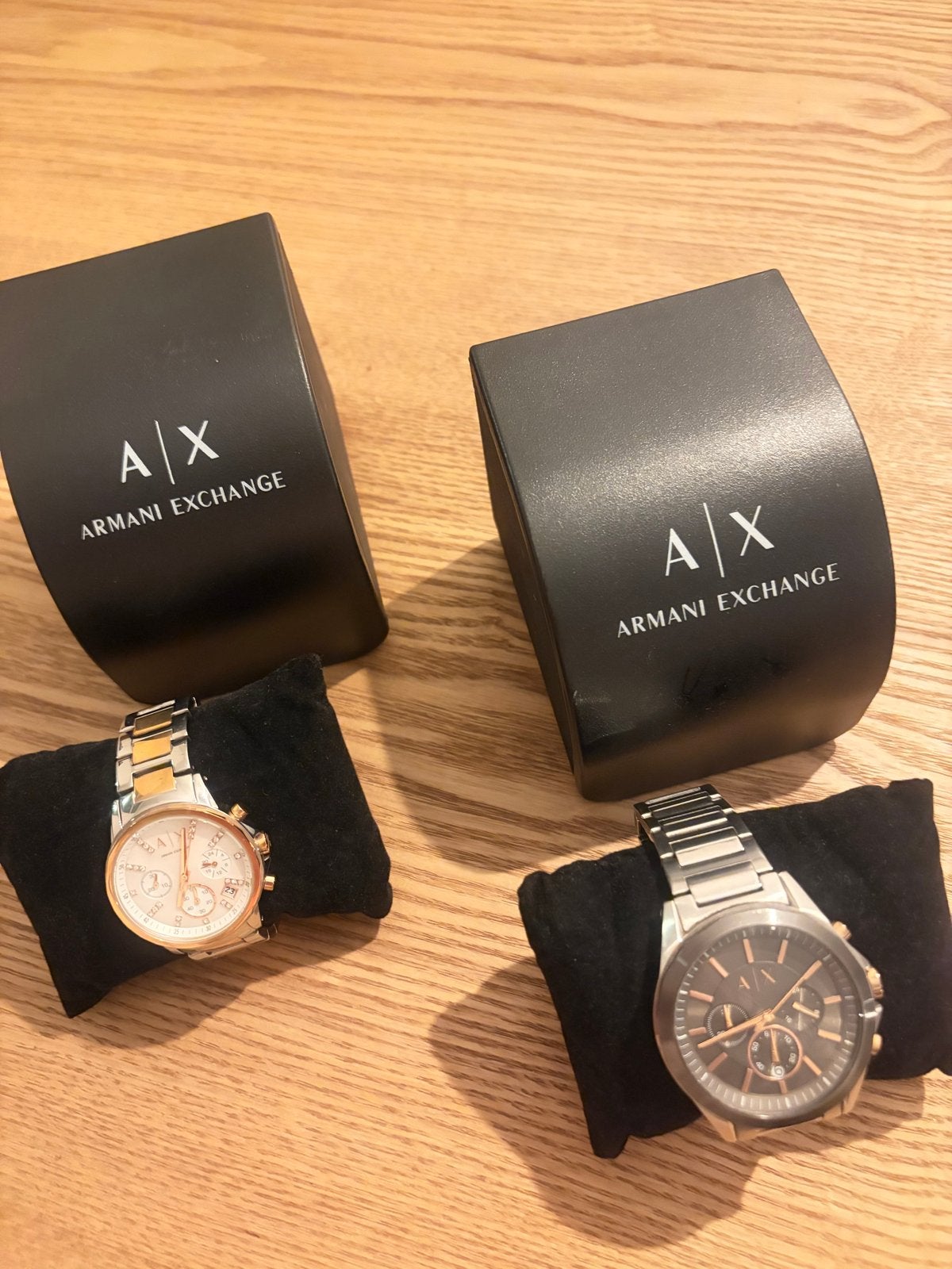 Armani Exchange Horloges Dames & Heren - Zo goed als nieuw, Staal, Polshorloge, Zo goed als nieuw, Ophalen