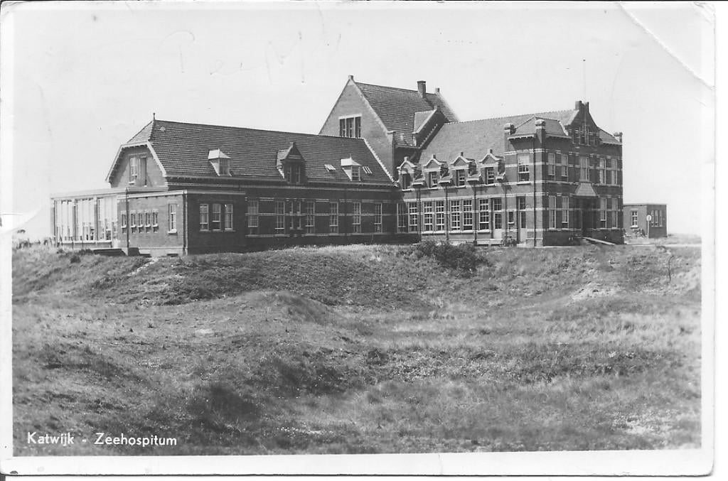 Katwijk Zeehospitum, Verzamelen, Ophalen of Verzenden, 1940 tot 1960, Gelopen, Zuid-Holland