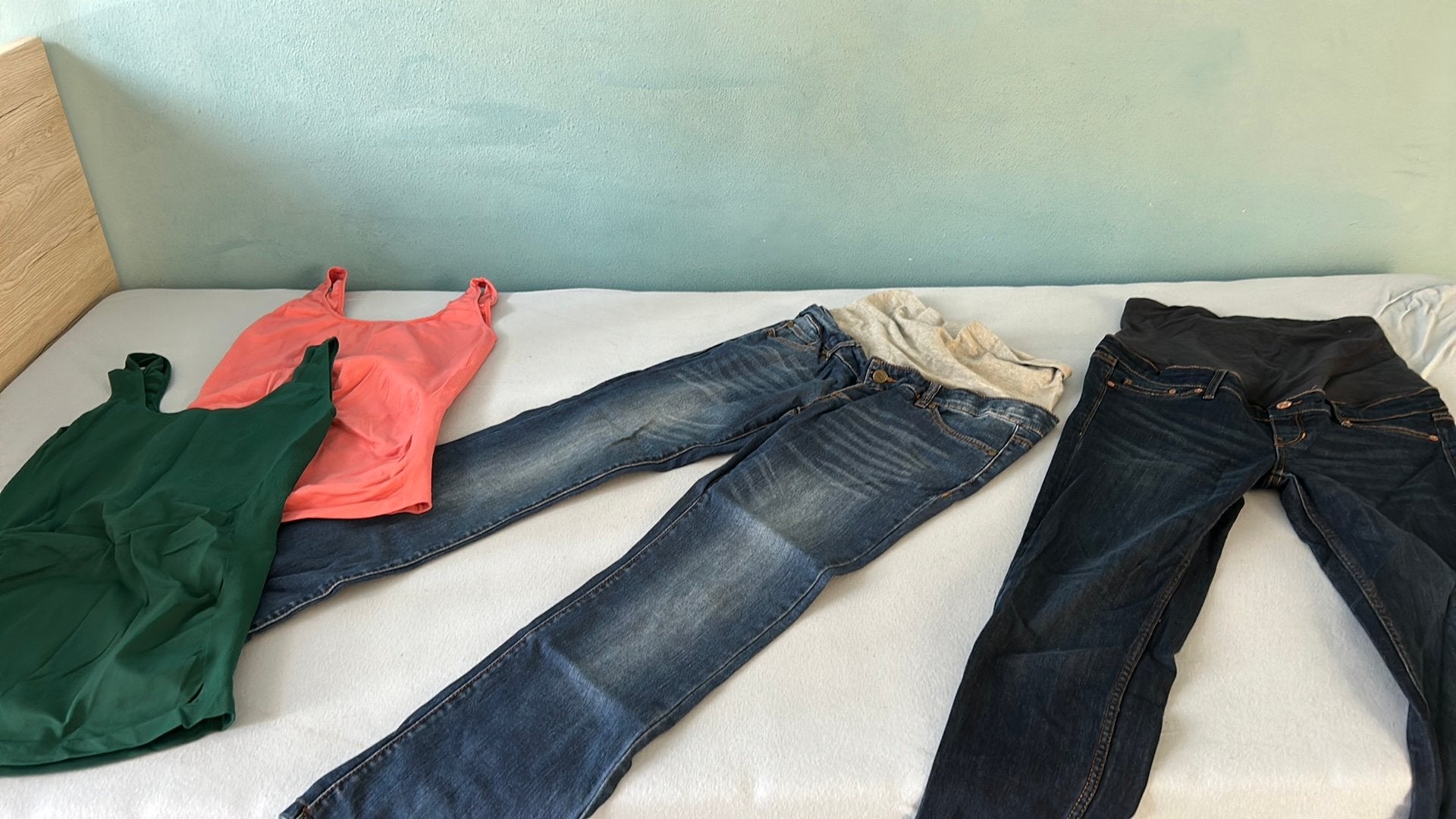 Diverse zwangerschapskleding mt S/M, Kleding | Dames, Positiekleding, Ophalen, Overige typen, Overige kleuren, Zo goed als nieuw