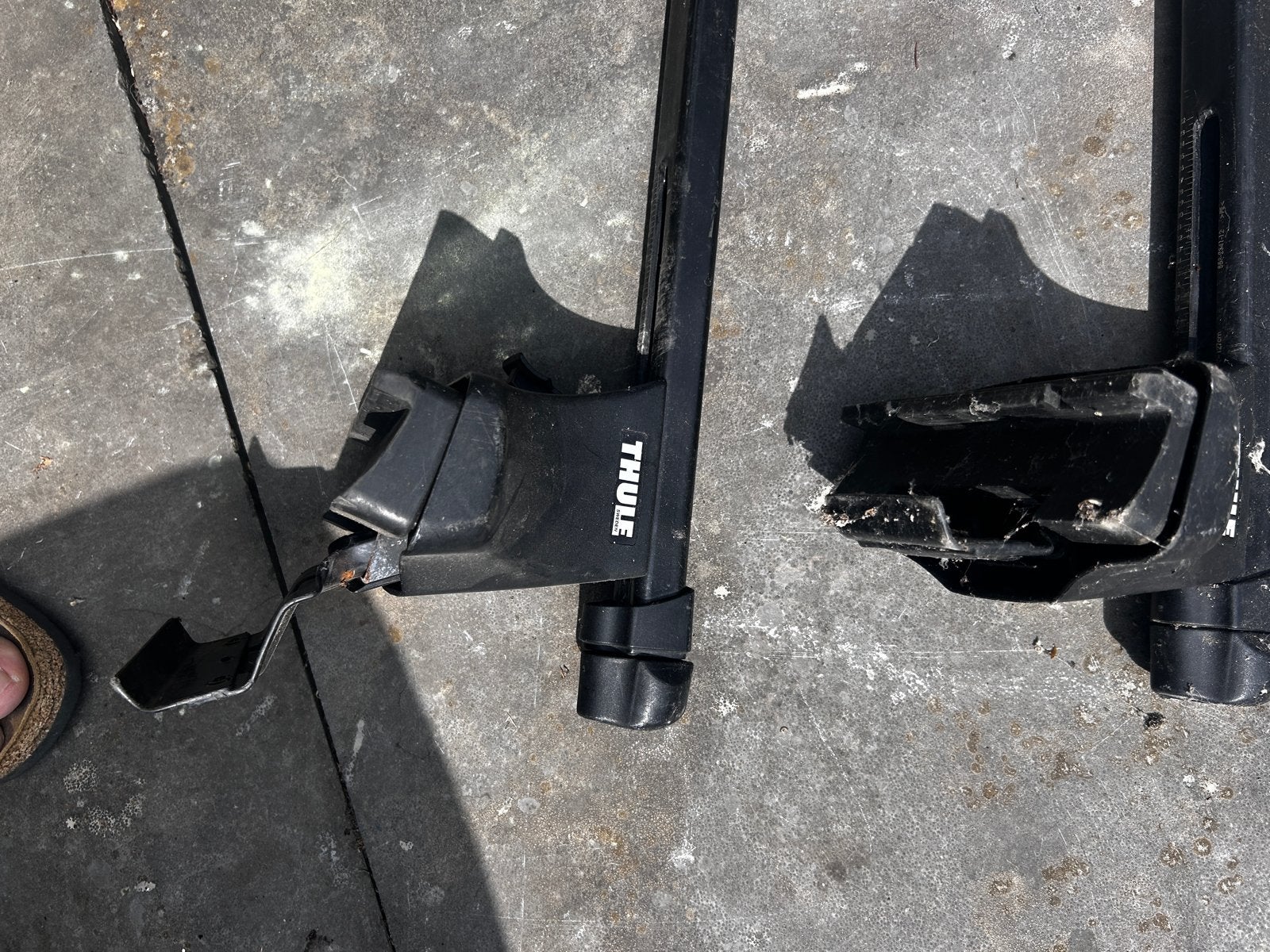 Thule Rapid System 750 dakdragers – 127 cm, Auto diversen, Dakdragers, Ophalen, Gebruikt