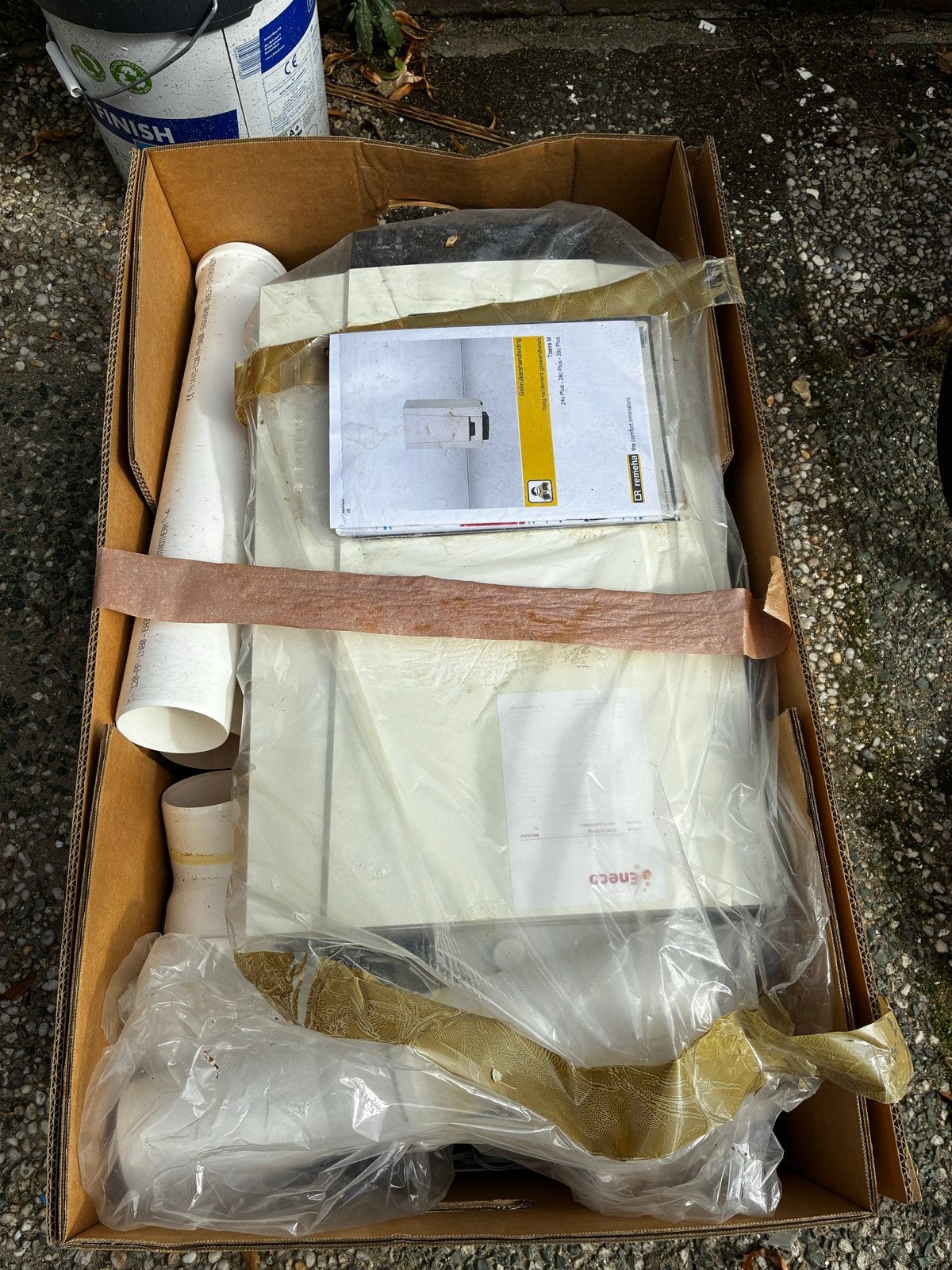 Remeha Tzerra M Hoog Rendement Gaswandketel, Ophalen, Hoog rendement (Hr), Cv-ketel of Combi-ketel, Nieuw