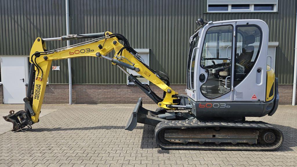 Wacker Neuson 6003, Graafmachine