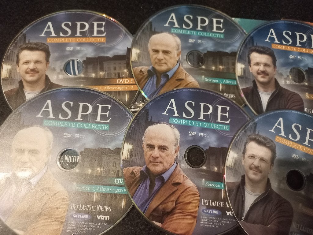 de complete Aspe collectie op dvd ; seizoen 1 tot en met 10, Cd's en Dvd's, Alle leeftijden, Zo goed als nieuw, Ophalen of Verzenden
