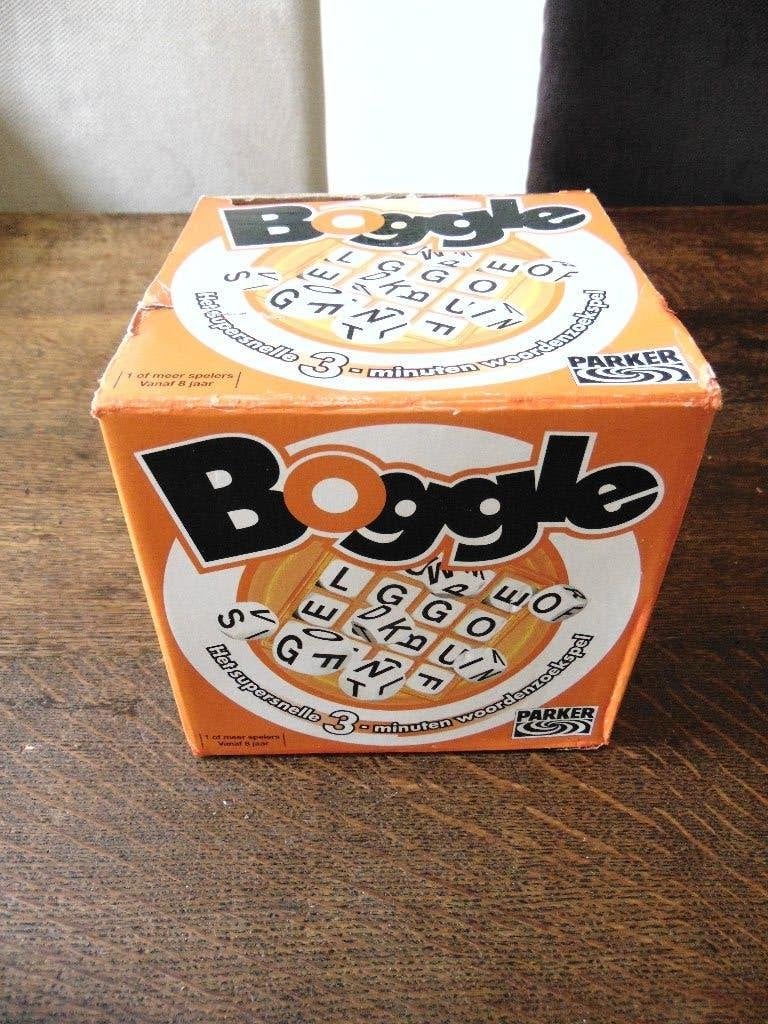 Boggle Spel van Parker, Een of twee spelers, Ophalen of Verzenden, Gebruikt, Parker