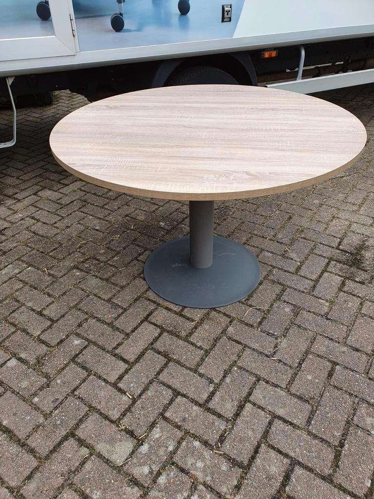 Vergadertafel / Kantinetafel rond 120 cm ( nieuw blad ), Huis en Inrichting, Bureaus, Info@kinnarps.nl, 120 cm, 120 cm, In hoogte verstelbaar