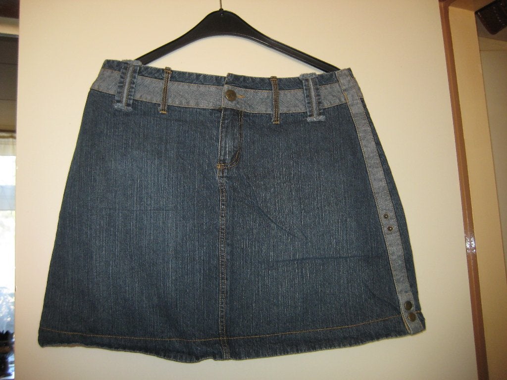 Jeansrok, 42, Colours of the World, Blauw, Maat 42/44 (L), Ophalen of Verzenden, Zo goed als nieuw