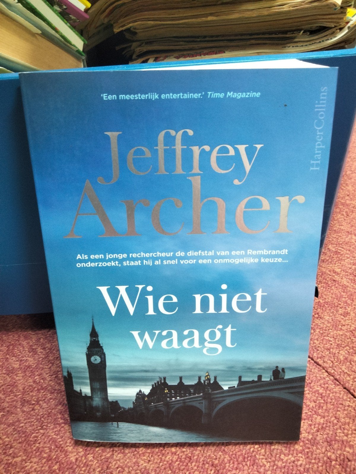 Jeffrey Archer - Wie niet waagt, Ophalen of Verzenden, Zo goed als nieuw, Jeffrey Archer