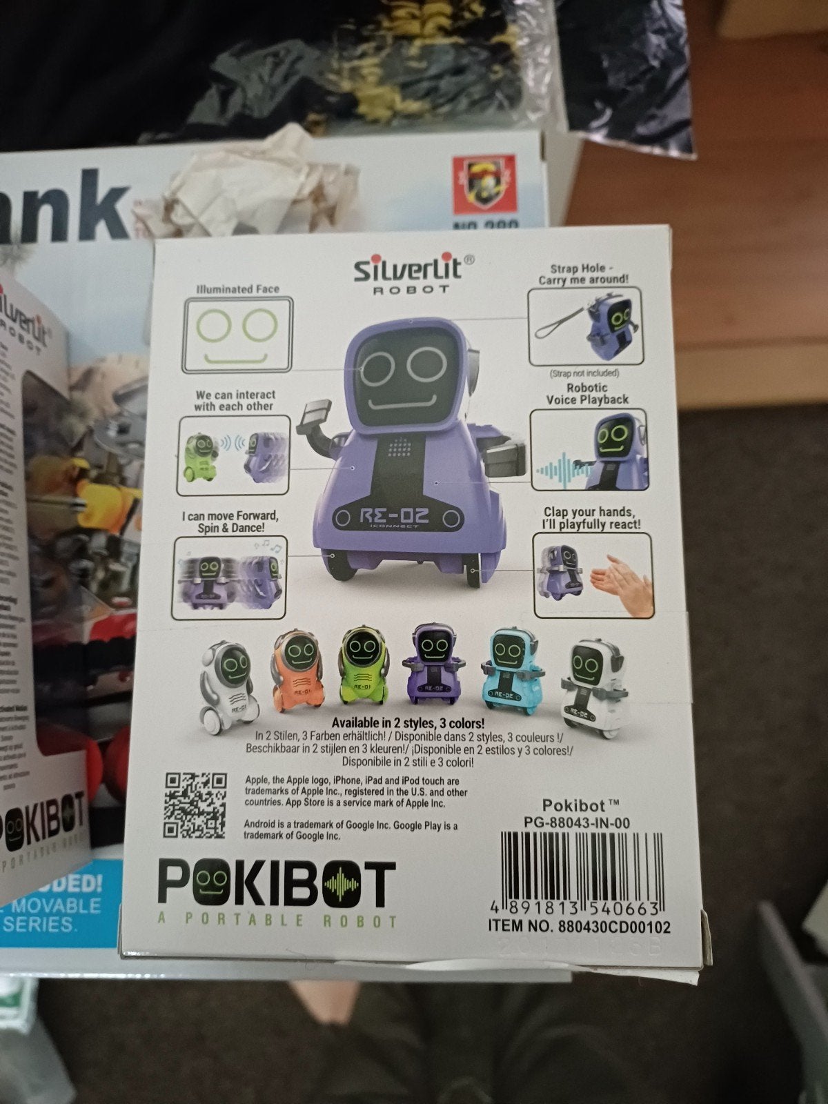 Silverlit Pokibot Robot - Interactieve Mini Robot, Ophalen of Verzenden, Nieuw, Jongen of Meisje