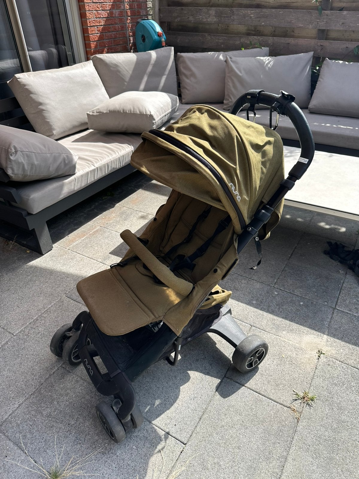 Nuna Pepp Luxx kinderwagen, Kinderen en Baby's, Buggy's, Ophalen, Gebruikt, Overige merken, Zonnekap