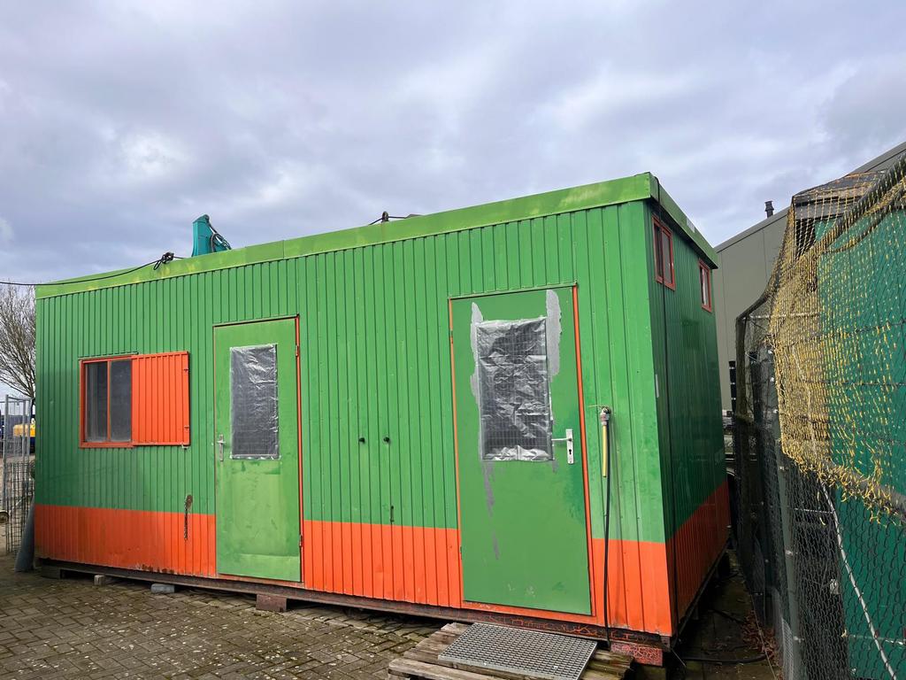 Opslag Unit 6x3 meter, Ophalen