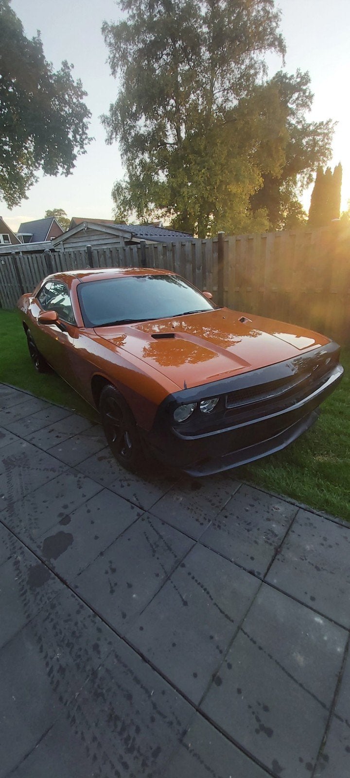 Dodge challenger 5.7 hemi automaat 2011 facelift met werk, Automaat, 8 cilinders, Overige kleuren, Grijs