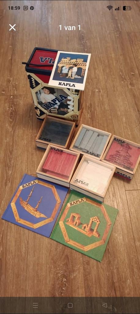 Kapla - uitgebreide set, Ophalen of Verzenden, Zo goed als nieuw