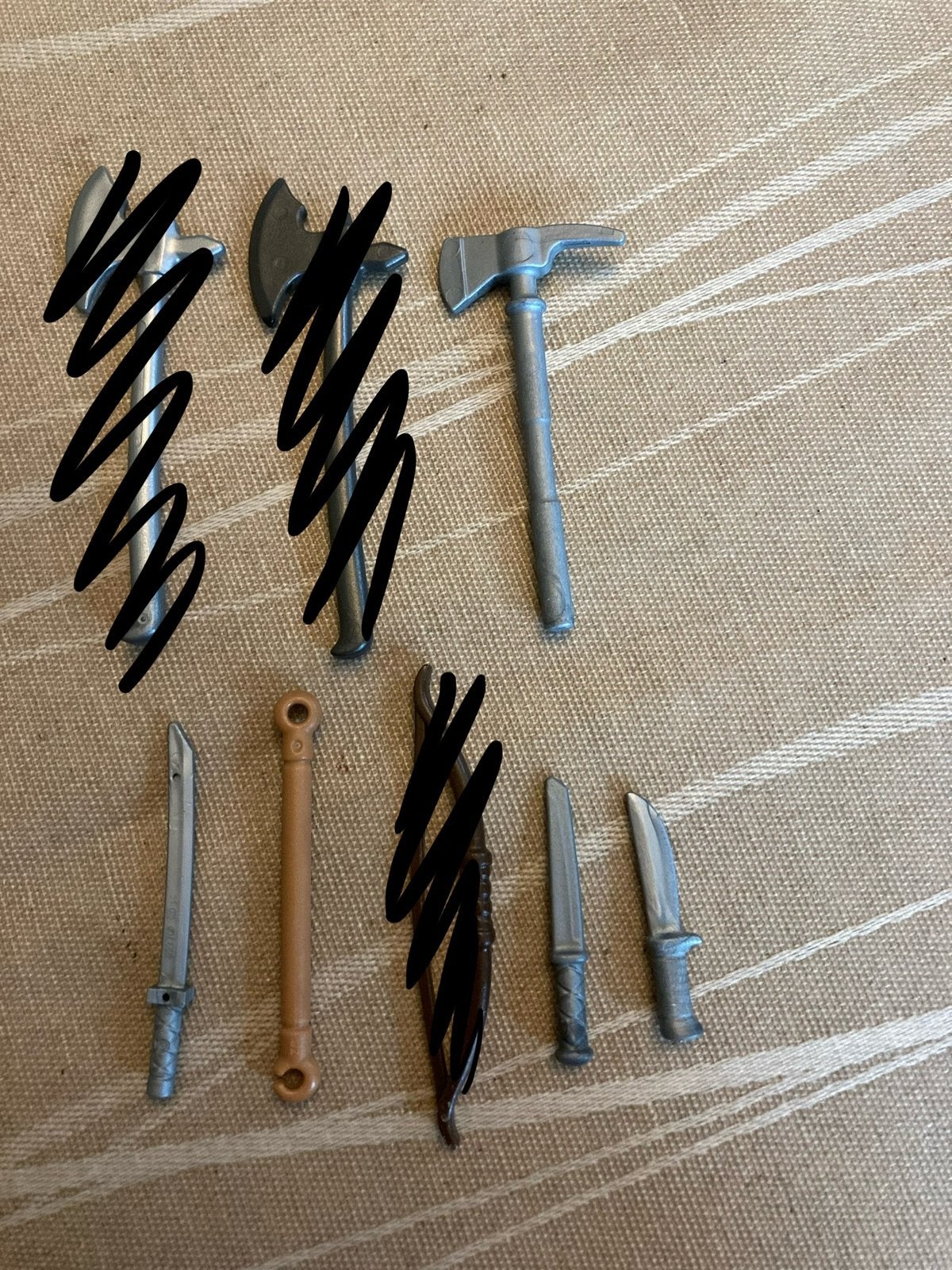 Playmobil hakbijl ed…, Ophalen of Verzenden, Zo goed als nieuw