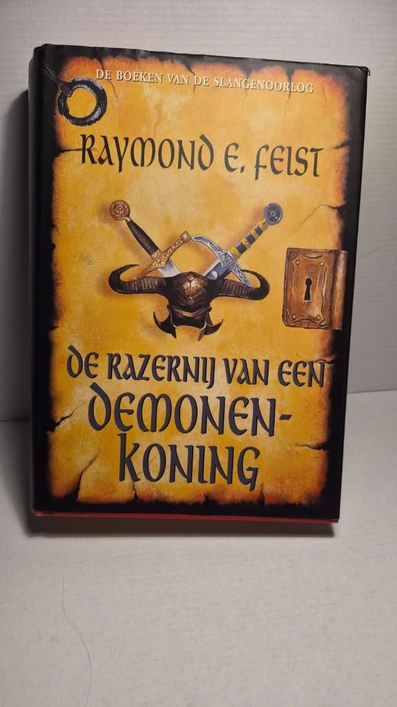 Raymond E. Feist - De Razernij van een Demonenkoning, Boeken, Fantasy, Ophalen of Verzenden, Zo goed als nieuw, Raymond E. Feist