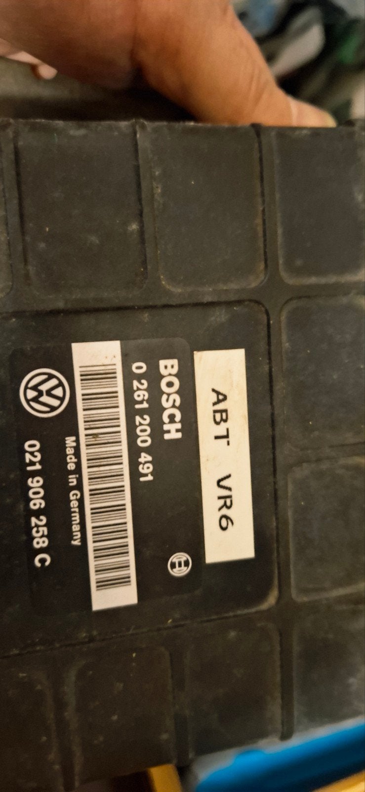 Ecu vr6, Ophalen