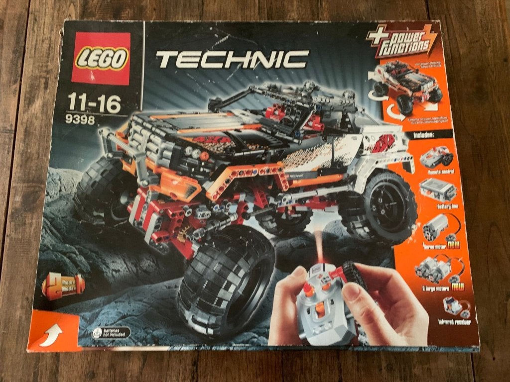 Lege doos - Lego Technic: 9398 4x4 Crawler, Kinderen en Baby's, Speelgoed | Duplo en Lego, Gebruikt, Star Wars, Lego, Overige typen