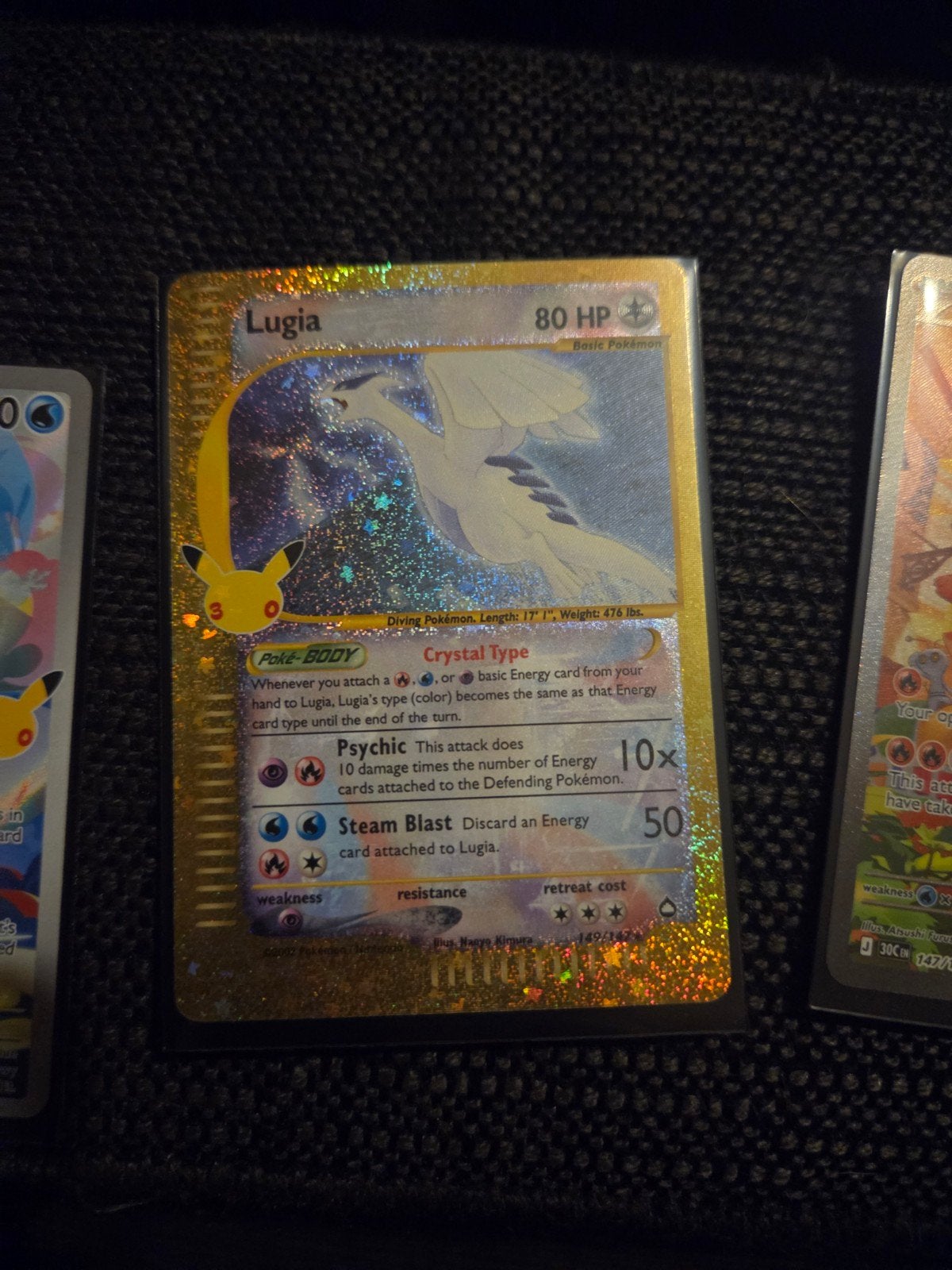Lugia 30th Pokémon kaart en meer, Verzamelen, Ophalen of Verzenden, Zo goed als nieuw