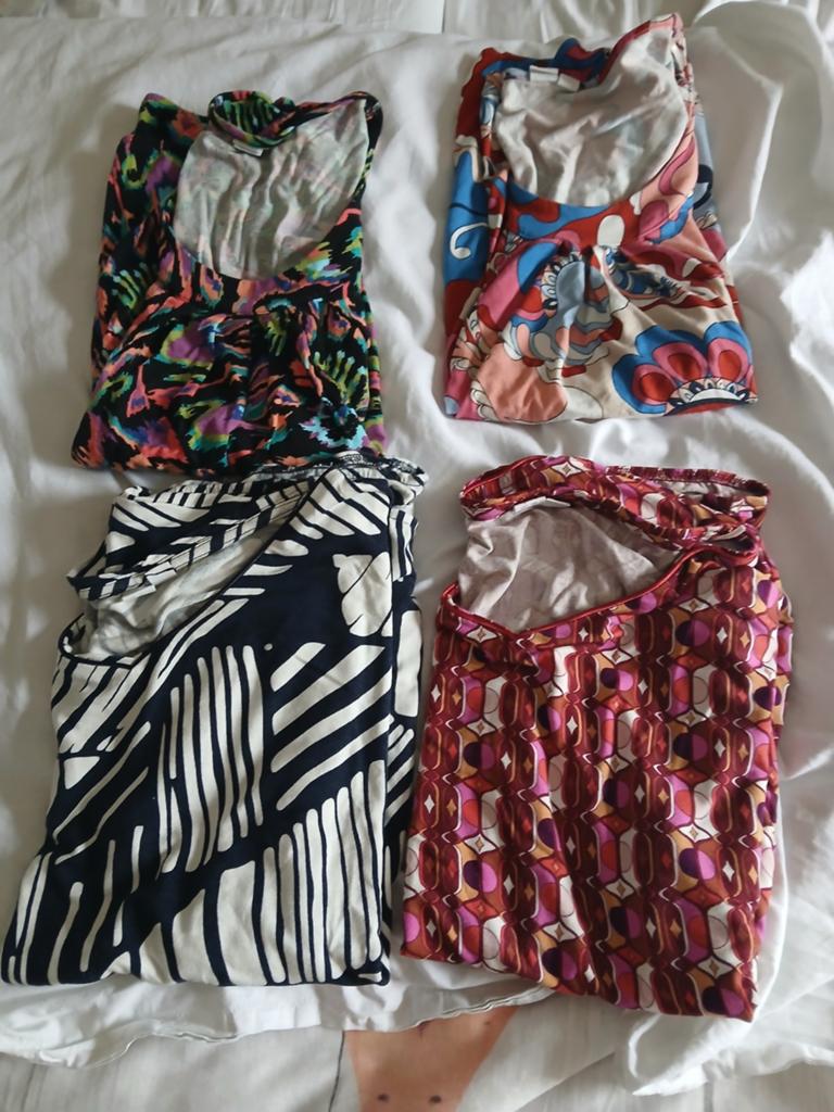 4 shirts, Ophalen of Verzenden, Zo goed als nieuw, Korte mouw