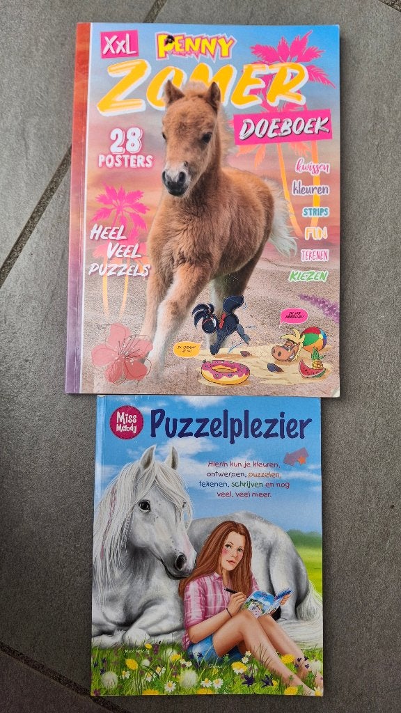 2 boekjes over paarden Penny doeboek, Boeken, Ophalen of Verzenden, Zo goed als nieuw, Non-fictie