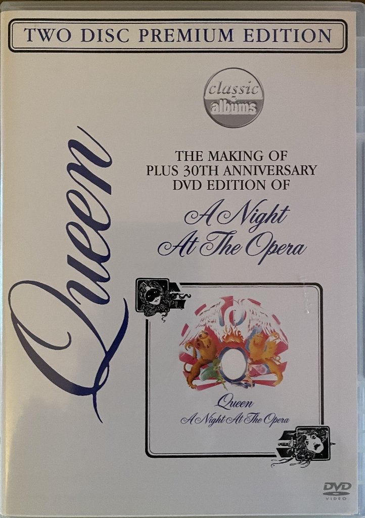 Queen - A night at the Opera   3.00 euro, Alle leeftijden, Ophalen of Verzenden, Gebruikt, Muziekvideo's