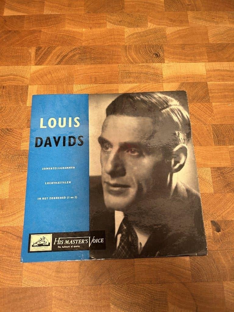 Louis Davids in het zonnebad single, Ophalen of Verzenden, Gebruikt, Nederlandstalig
