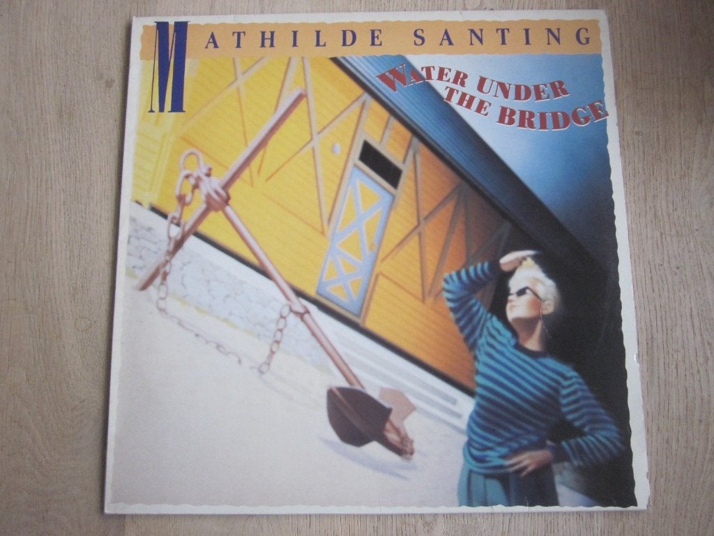 Elpee Mathilde Santing - Water under the bridge, LP, Zo goed als nieuw, 12 inch, Verzenden