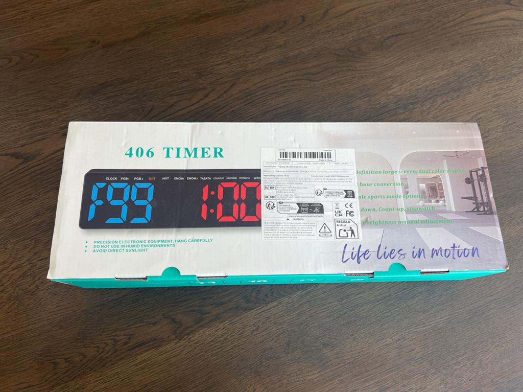 406 Timer Sport Timer - Nieuw in doos, Sport en Fitness, Ophalen, Nieuw