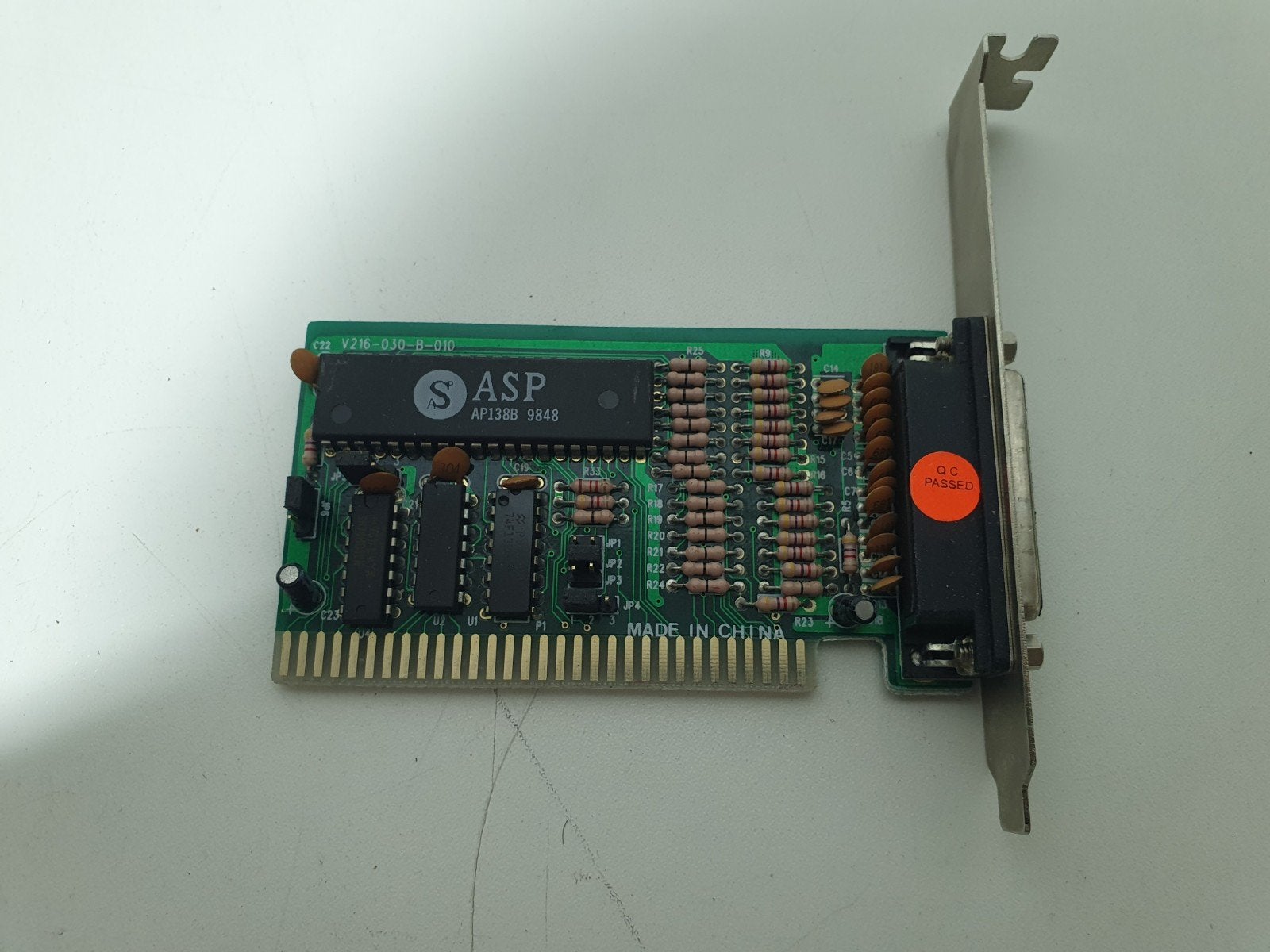 Vintage ISA parallelle poort kaart - ASP AP138B, Intern, Gebruikt, ., Ophalen of Verzenden