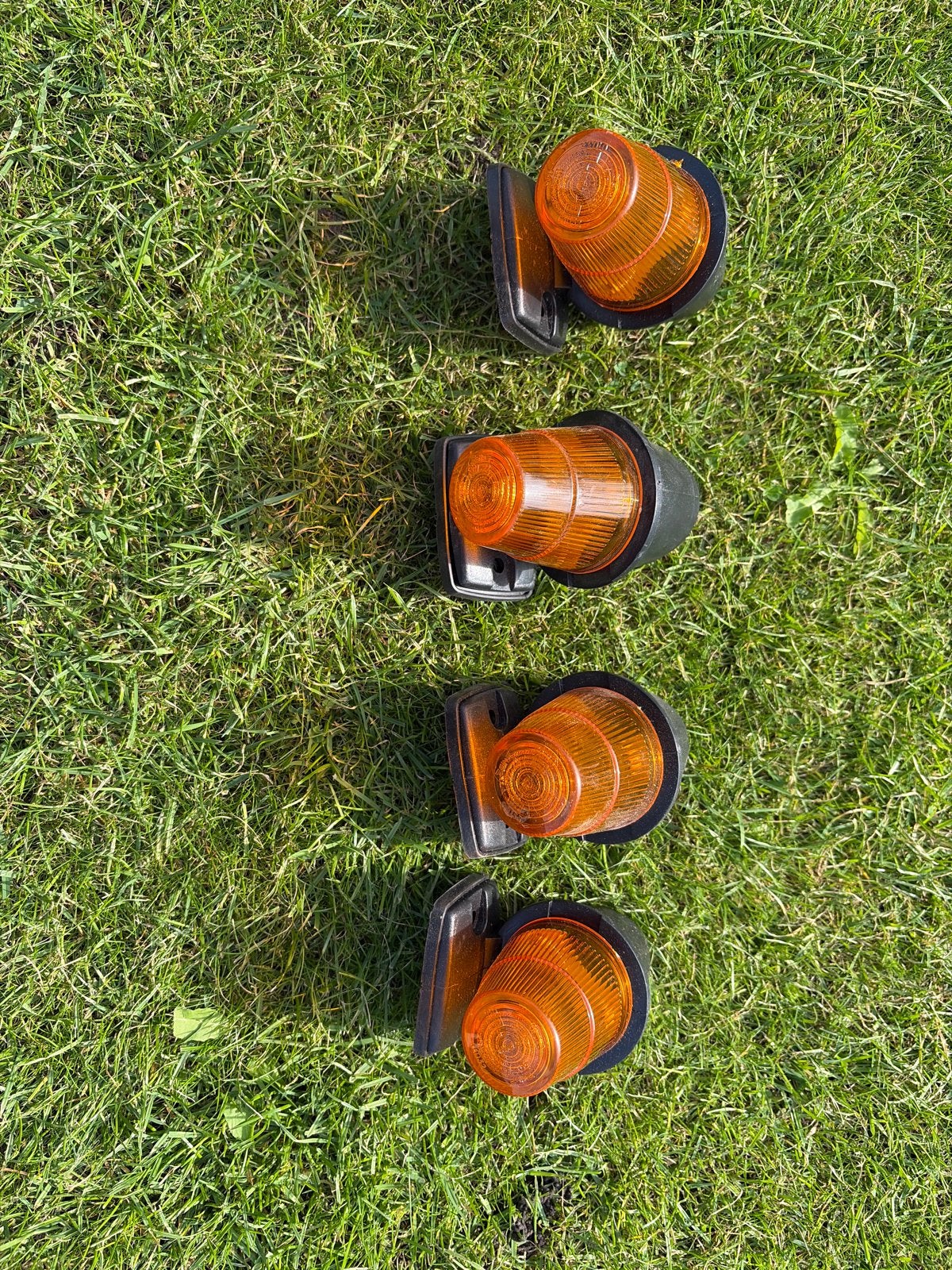 Set van 4 oranje markeringslichten voor auto/aanhanger, Ophalen, Gebruikt, Universele onderdelen