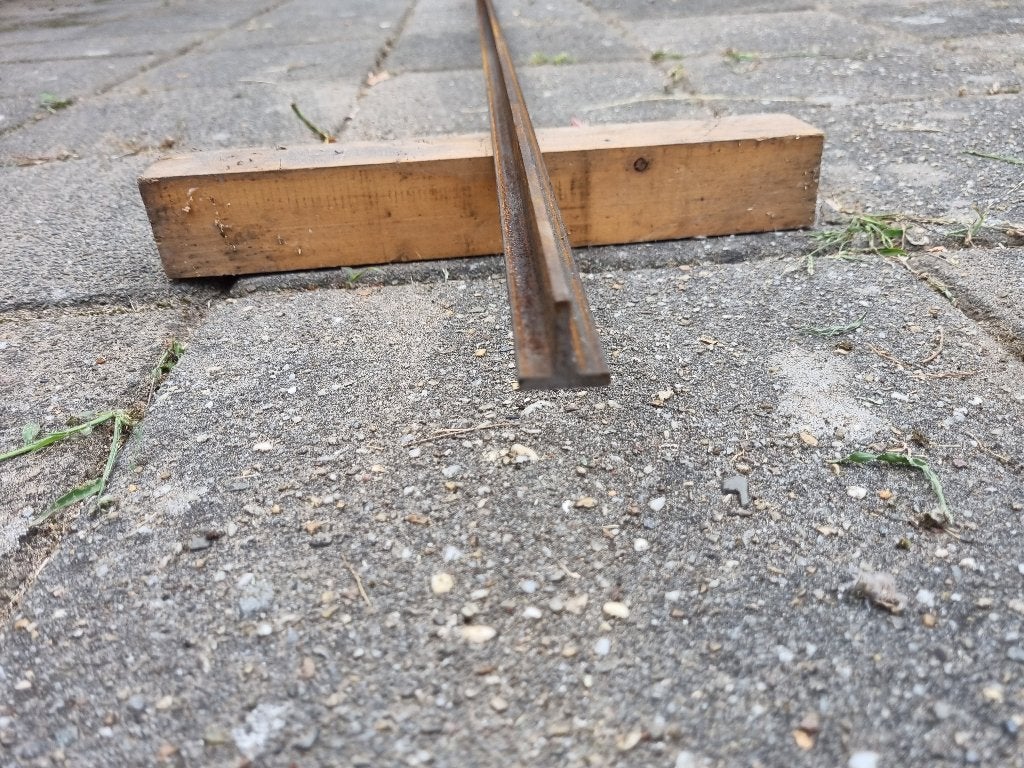 ijzer, staal, T profiel 20 x 20 x 3mm, Verzenden, Nieuw