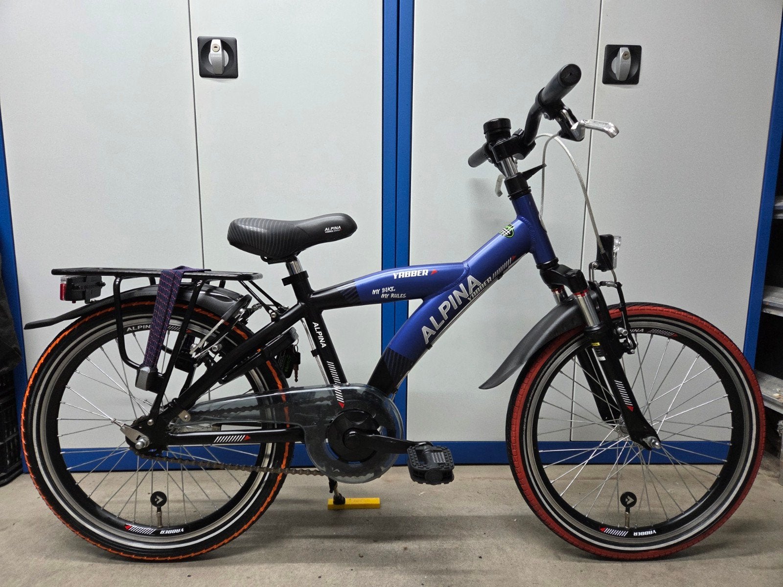 ALPINA Yabber 20inch jongensfiets Zeer Nette fiets Z.G.A.N.!, Ophalen, Terugtraprem, Batavus Snake Alpina Trial Yabber cube bulls loekie sparta
