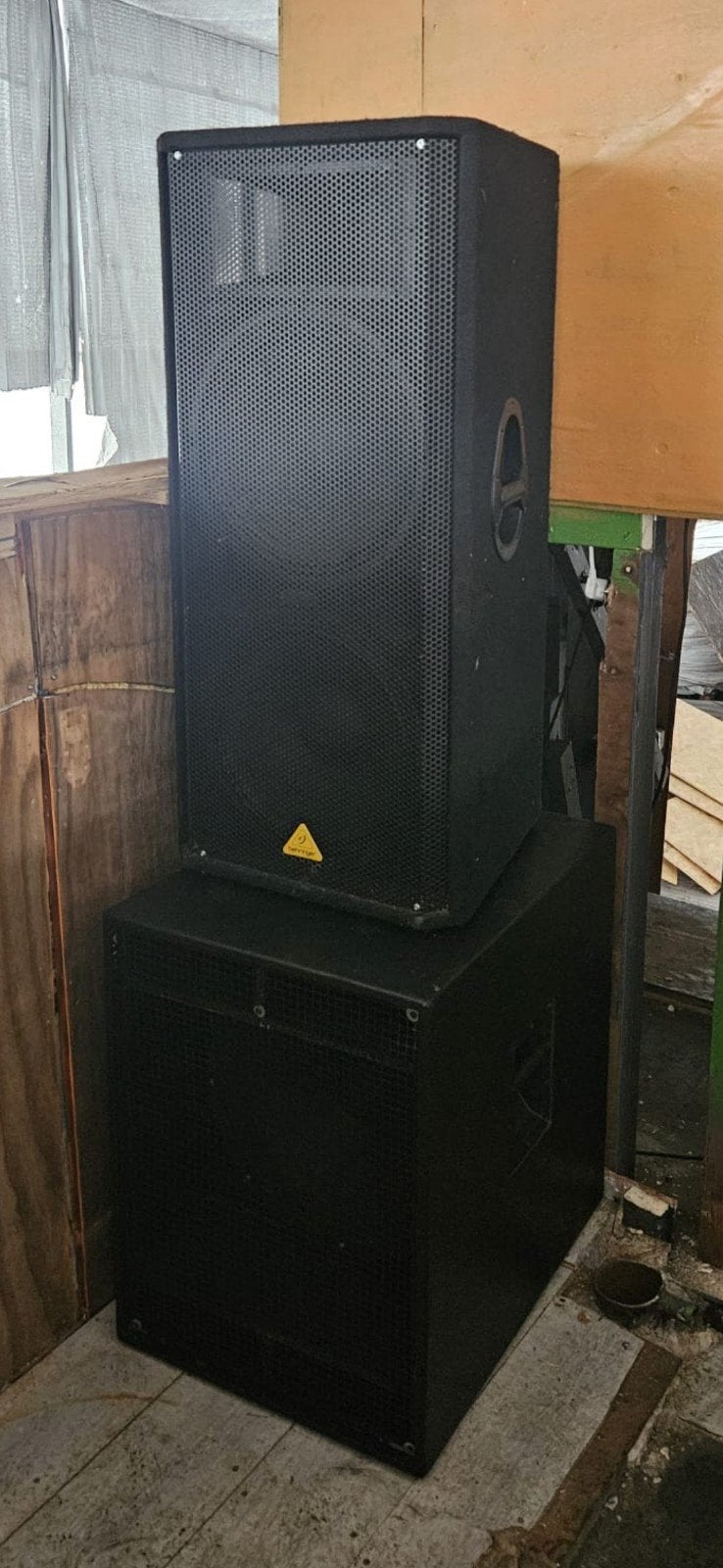 Set 2x 18 inch subwoofers (zelfbouw) - Ideaal voor feesten, Overige merken, Gebruikt, Subwoofer, Ophalen of Verzenden