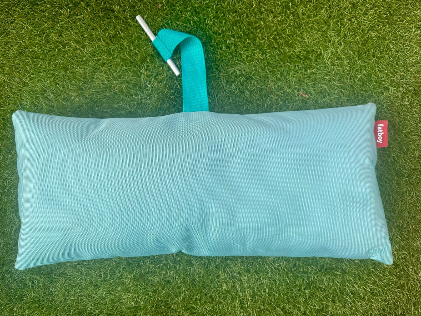 Fatboy Headdemock Pillow Hangmat Kussen - Turquoise, Ophalen of Verzenden, Gebruikt