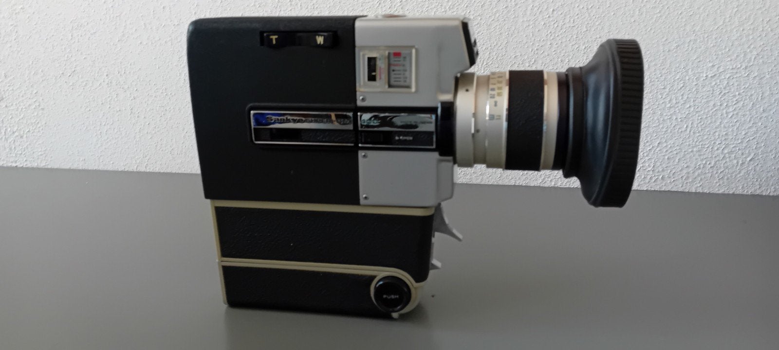 Sankyo Super Acht filmcamera met diverse accessoires, Ophalen, 8mm, Camera