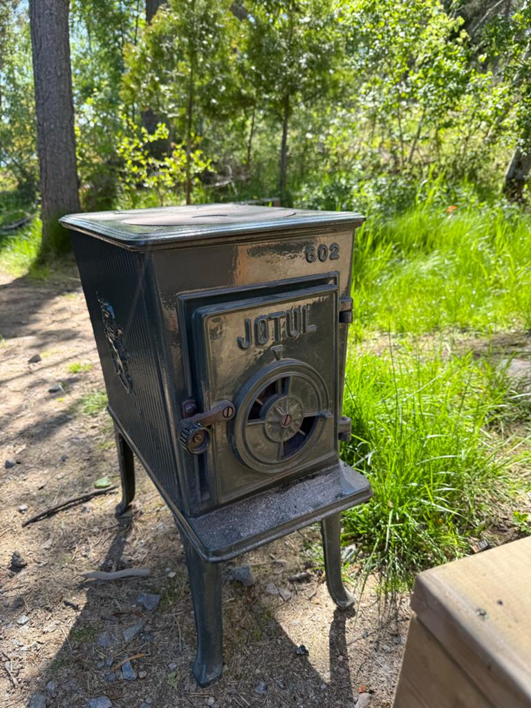 Jotul 602 Houthaard - Klassieke Vrijstaande Kachel, Ophalen, Gebruikt, Vrijstaande haard, Houthaard