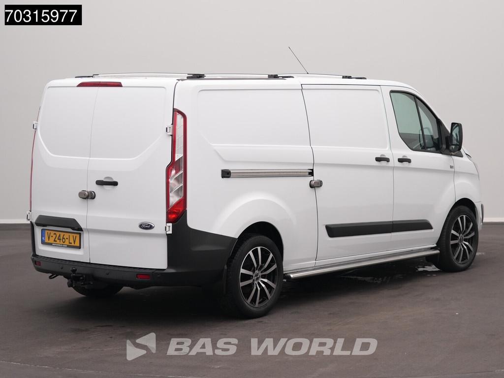 Ford Transit Custom 105pk L2H1 Trekhaak Navi Airco Cruise Ca, Stof, Gebruikt, Euro 6, 4 cilinders